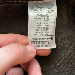 Carhartt working style